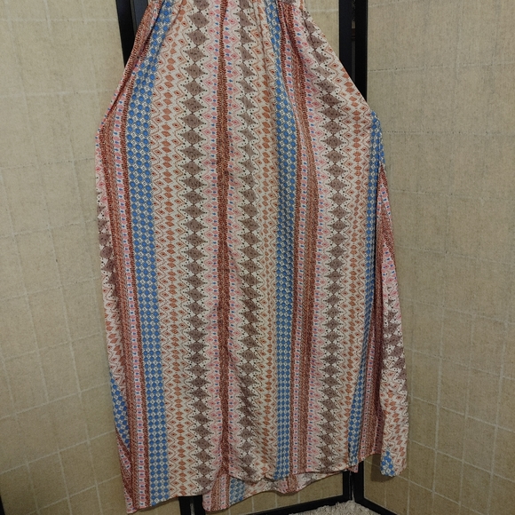 Lulu's Halter Maxi Length Dress Size L - Picture 4 of 16